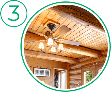 Limpiar techos o pisos de madera