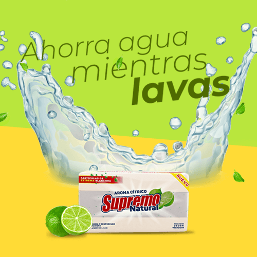 Ahorra agua mientras lavas